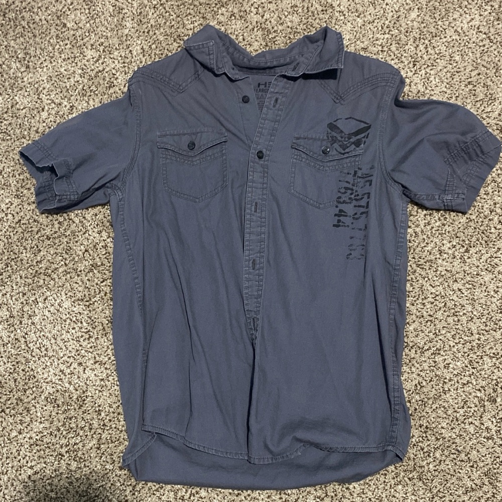 Helix Gray Graphic T-Shirt